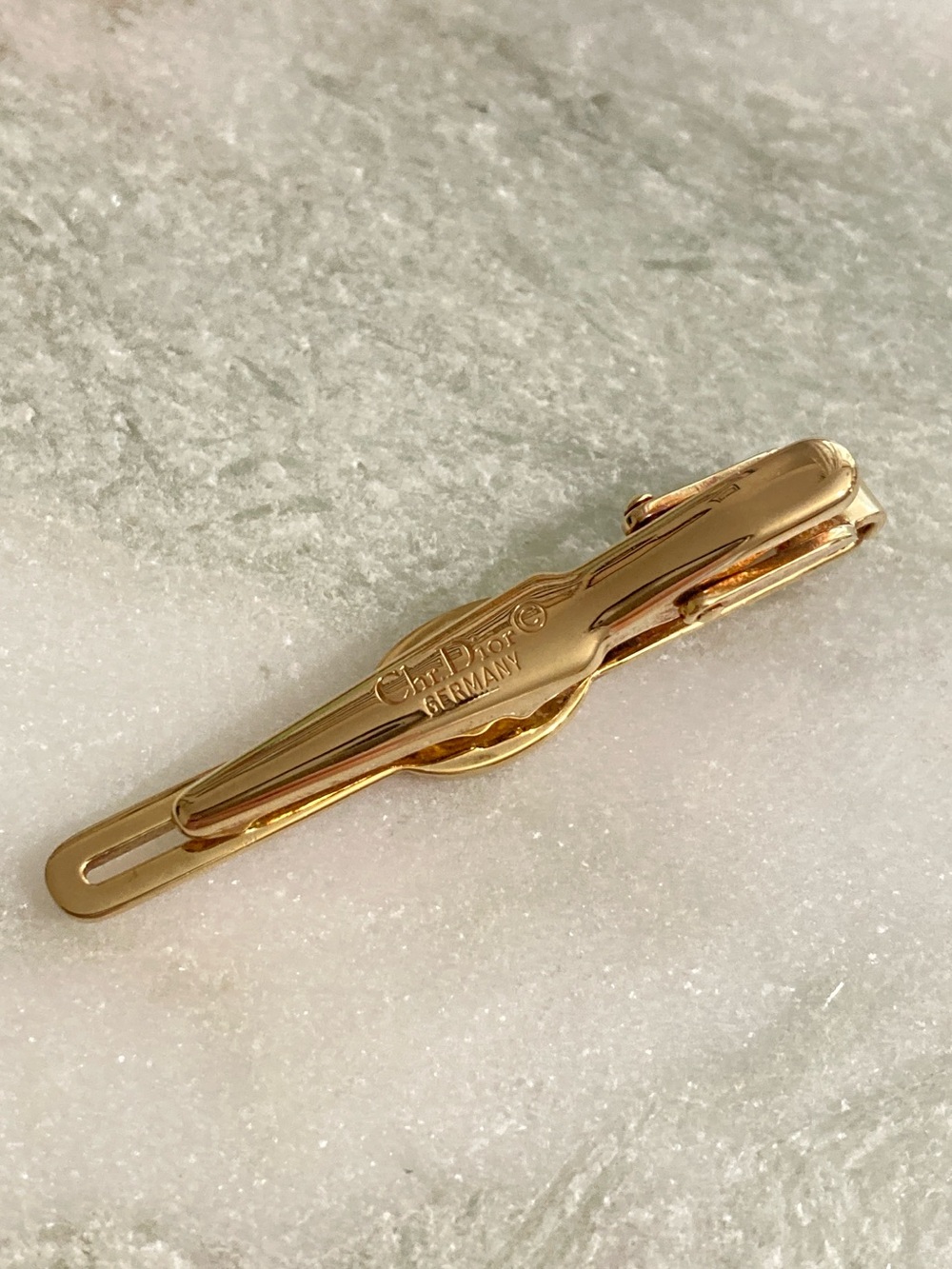 Auth Dior Vintage Tie Clip - Picture 7 of 8